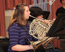 concert-band-french-horn-player