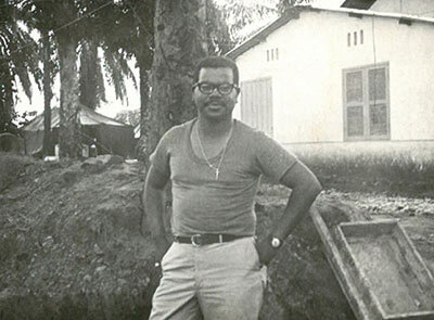 Louis Cousins during the Vietnam War.