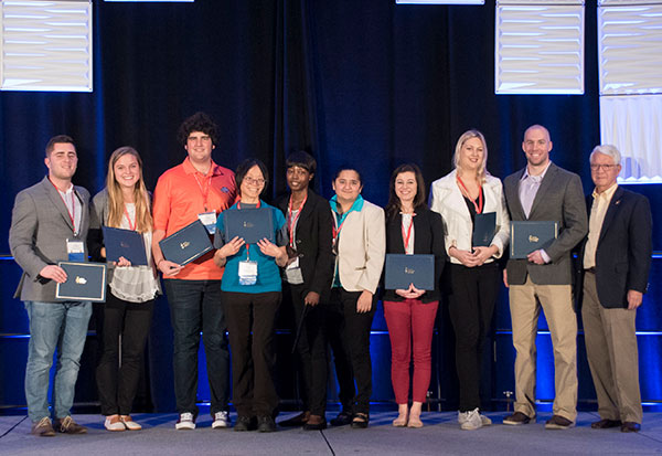 Finance and Risk Managment junior Emily Snedeker in a global case competition in Florida.