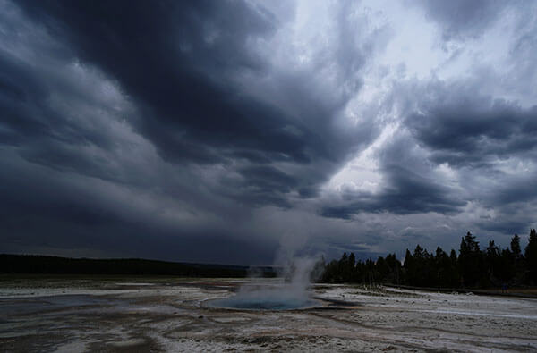 The Celestine Pool at Yellowstone.