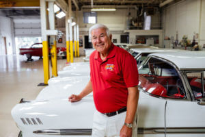 Business alum cherishes car collection, lifetime friendships