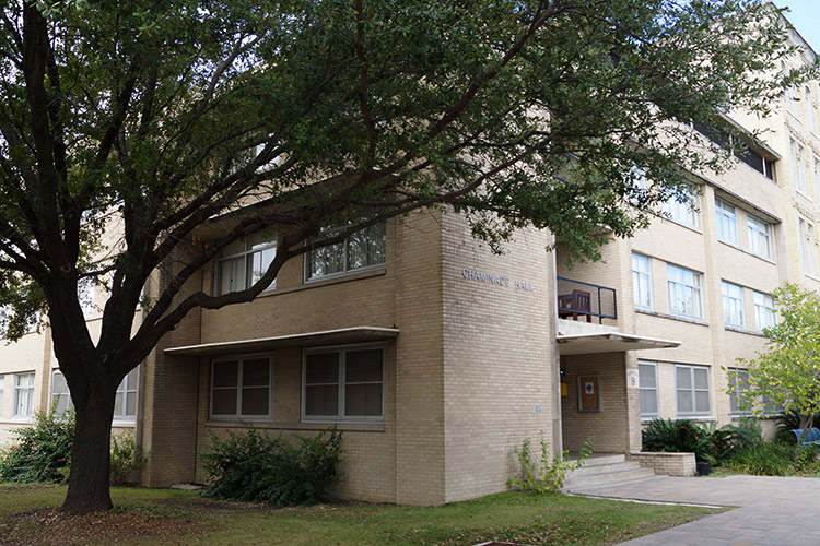 Exterior view of Chaminade Hall